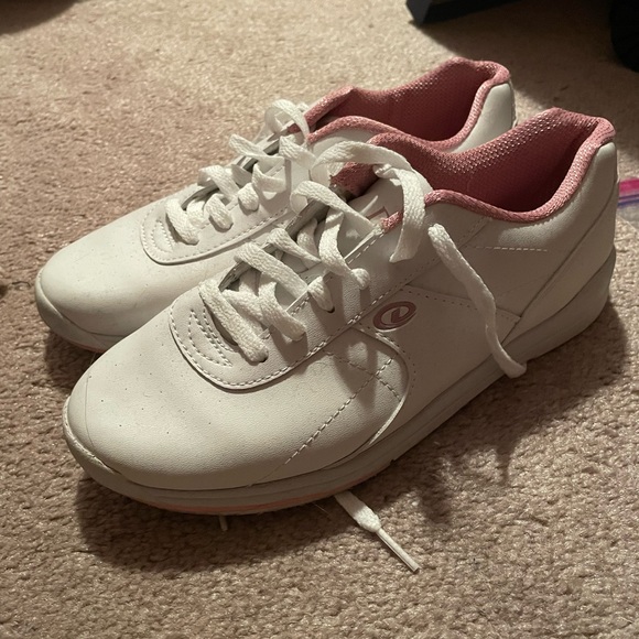 Dexter Women’s White and Pink Bowling Shoes Size 9 - Picture 7 of 9